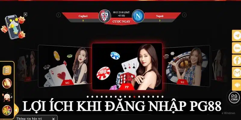 Đăng nhập vào nhà cái để tham gia kho game khủng