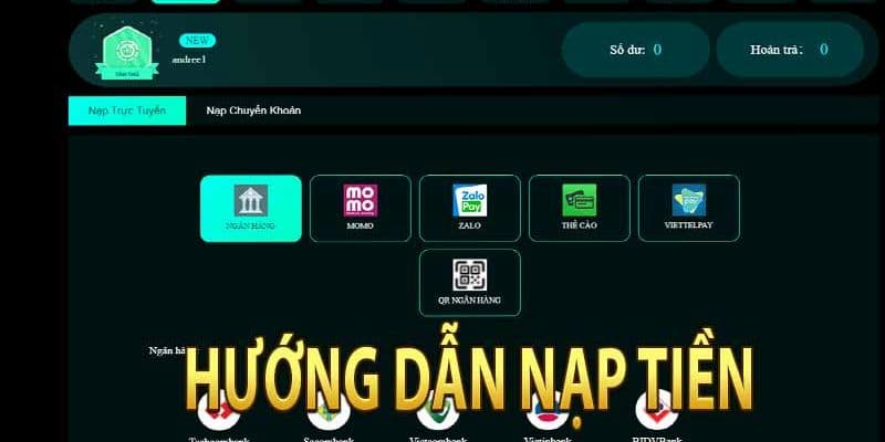 Chỉ dẫn hình thức gửi vốn qua ví điện tử